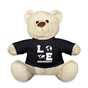Liebe Geografie - Teddy - Schwarz - Vorne