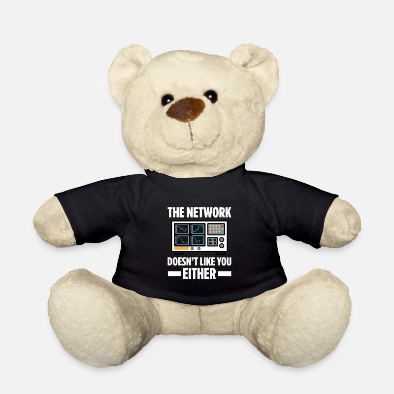 Netzwerkadministrator Systemadministrator Netzwerk - Teddy - Schwarz