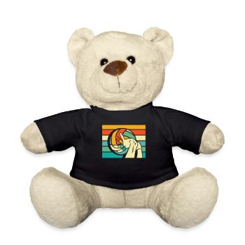 Volleyball Volleyballer - Teddy - Schwarz - Vorne