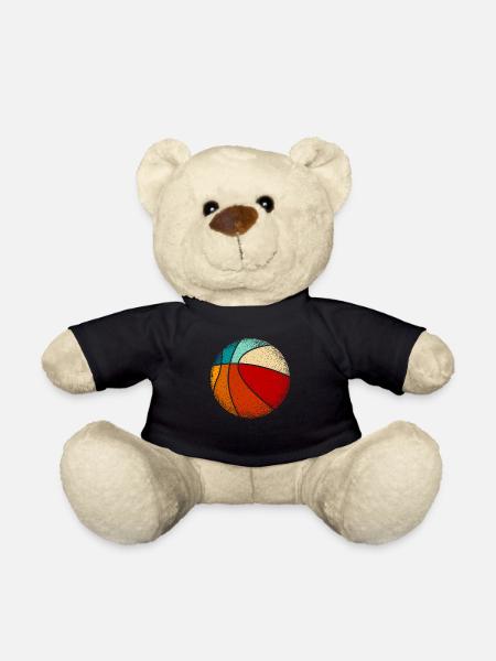 Basketball Basketballer - Teddy - Schwarz