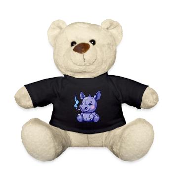 Nashorn Raucher Smoke Joint - Teddy - Schwarz - Vorne