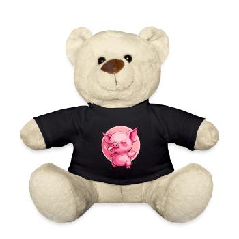 Schwein CRaucher Smoke Joint - Teddy - Schwarz - Vorne