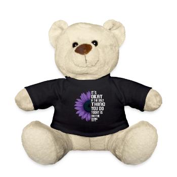 Suicide Prevention Awareness - Teddy Bear - black - Front