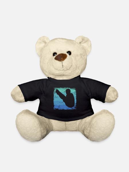 Turmspringen Kunstspringen Synchronspringen - Teddy - Schwarz