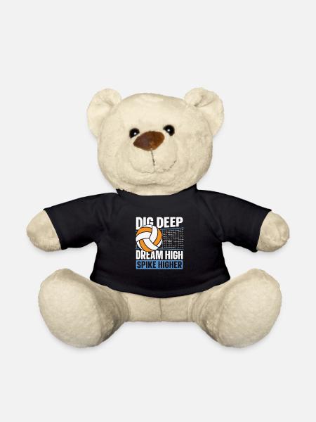 Volleyball Volleyballer - Teddy - Schwarz