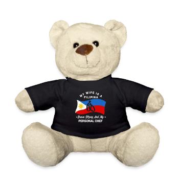 Ma femme est philippine - Nounours - noir - Devant