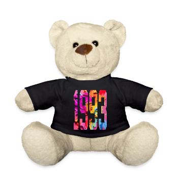 BUNT 33RD BIRTHDAY 1993 - Teddy Bear - black - Front