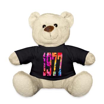 BUNT 49TH BIRTHDAY 1977 - Teddy Bear - black - Front