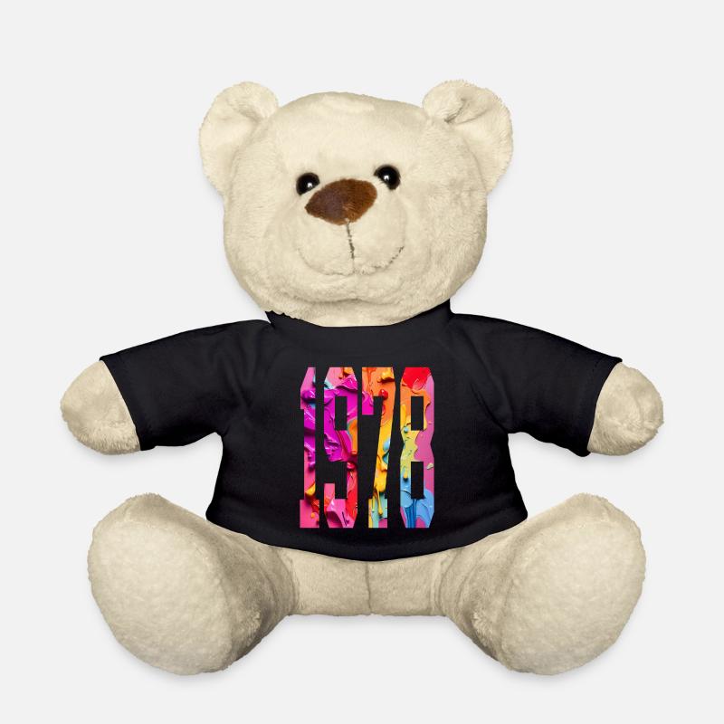 BUNT 48. GEBURTSTAG 1978 - Teddy - Schwarz