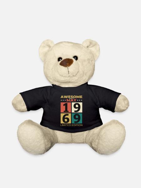 55. Geburtstag Mann Original Mai Jahrgang 1969 - Teddy - Schwarz