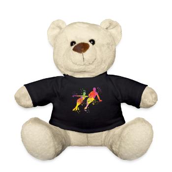 Patineur artistique Patinage sur glace Patinage artistique - Nounours - noir - Devant