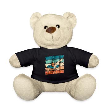 Windsurfing Windsurfers - Teddy Bear - black - Front