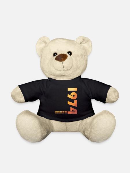 50. Geburtstag Original 1974 Jahrgang 1974 - Teddy - Schwarz