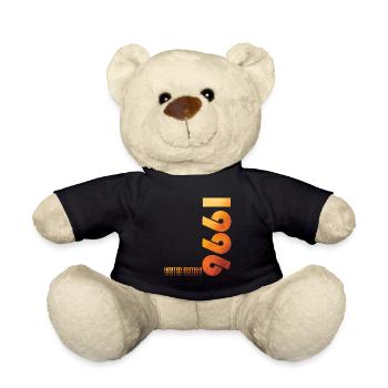 29th Birthday Original 1996 Vintage 1996 - Teddy Bear - black - Front