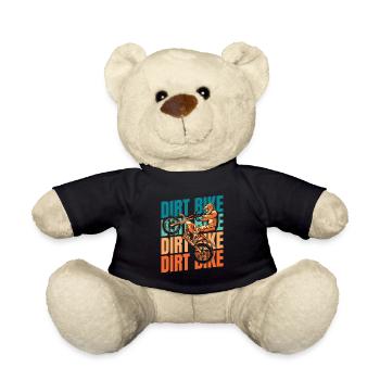 Mx Motocross Dirt Bike - Teddy Bear - black - Front