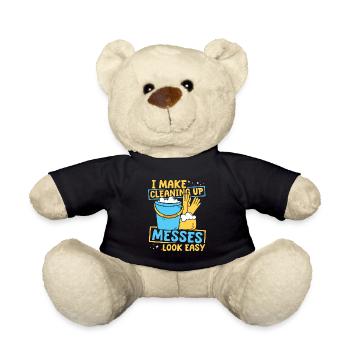 Cleaner - Teddy Bear - black - Front