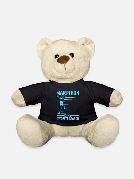 La course à pied est mon marathonien préféré de la saison - Nounours - noir