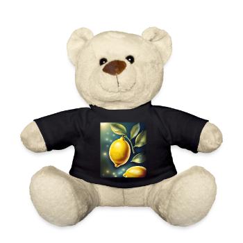 Gesunde Zitrone Zitrone - Teddy - Schwarz - Vorne