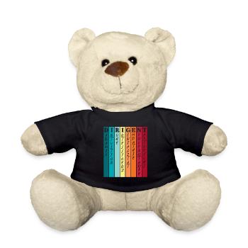 Dirigent Eigenschaften Chorleiter Musiklehrer - Teddy - Schwarz - Vorne