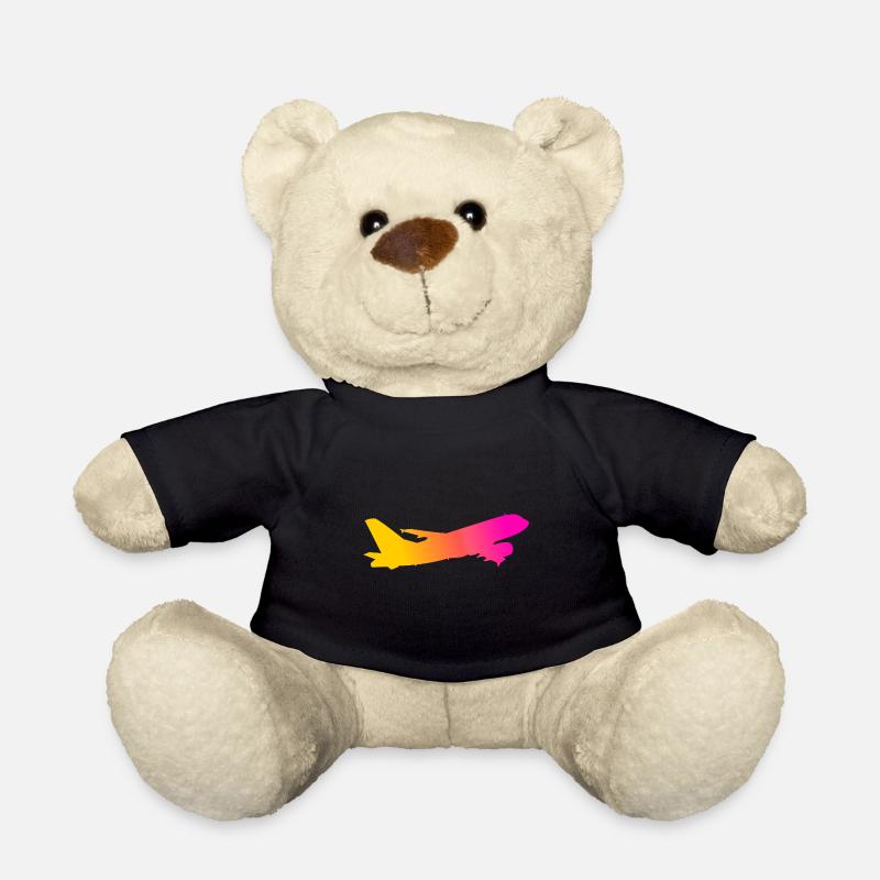 Avion - Nounours - noir