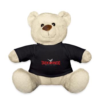 Taekwondo Taekwondo Martial Arts Für Kampfsportler - Teddy - Schwarz - Vorne