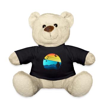 Cadeau de la journée de science-fiction de la Terre avec la NASA - Nounours - noir - Devant