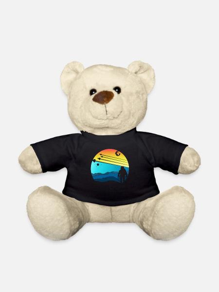 Astronaut Nasa Earth Science Fiction Day Geschenk - Teddy - Schwarz