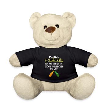 Endlich Rentnerin Pensionierung - Teddy - Schwarz - Vorne