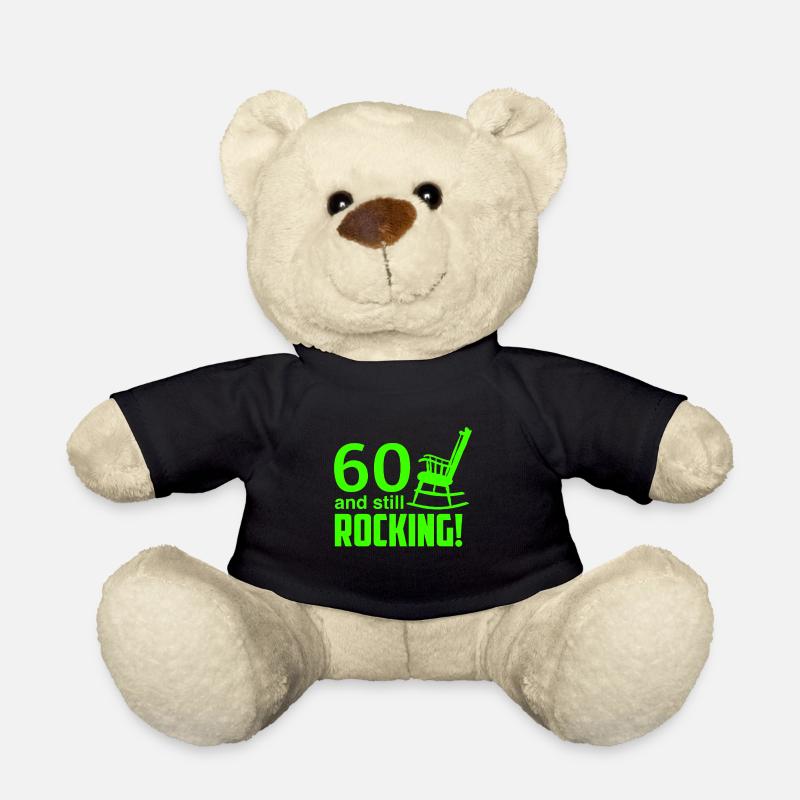 60th birthday - Teddy Bear - black