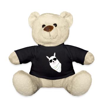 Lama - Teddy - Schwarz - Vorne