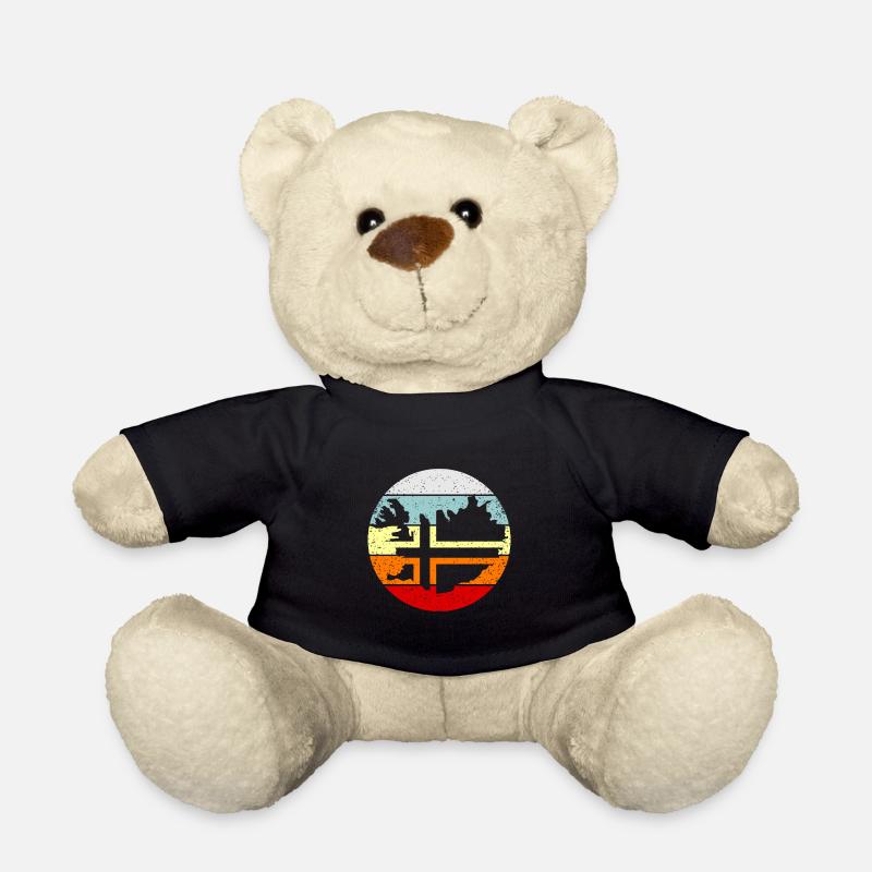 Island - Teddy - Schwarz