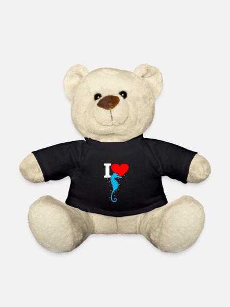 hippocampe - Nounours - noir