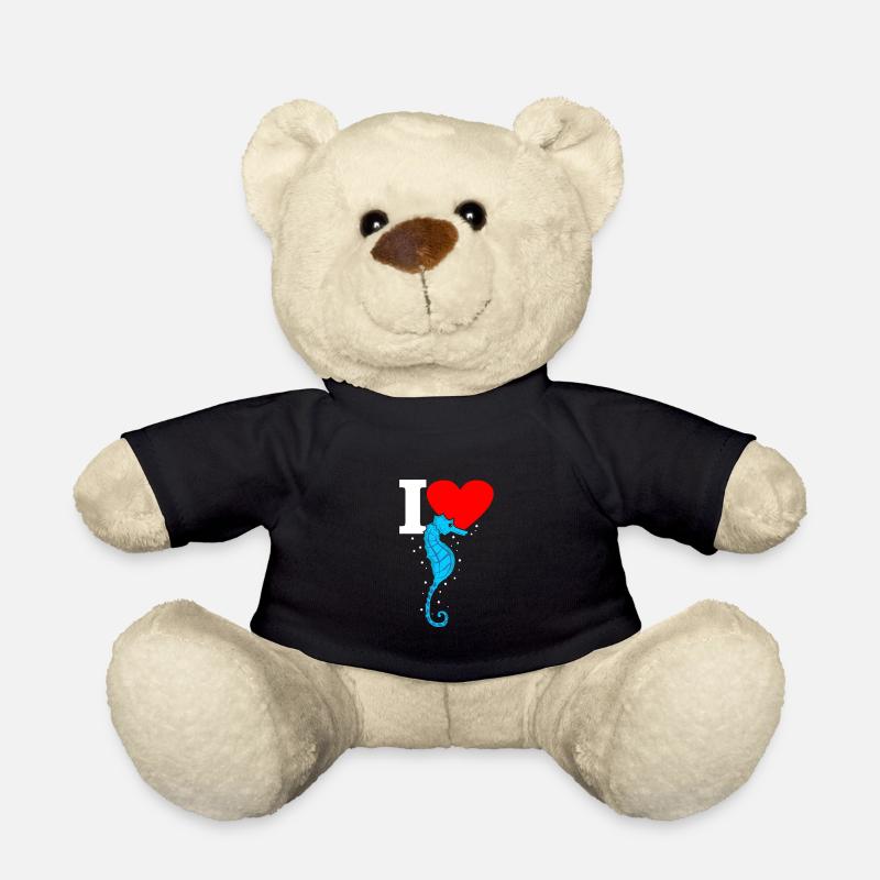 hippocampe - Nounours - noir