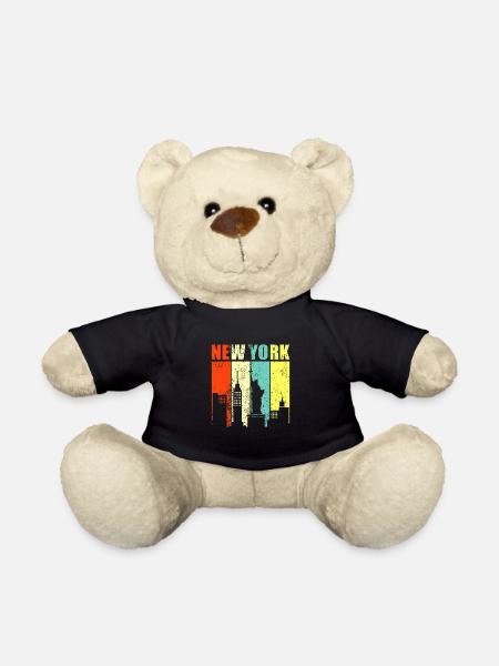 New York - Nounours - noir