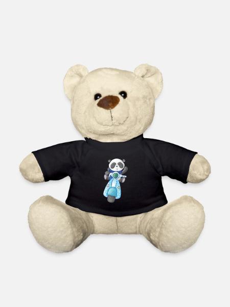 Moto - Nounours - noir