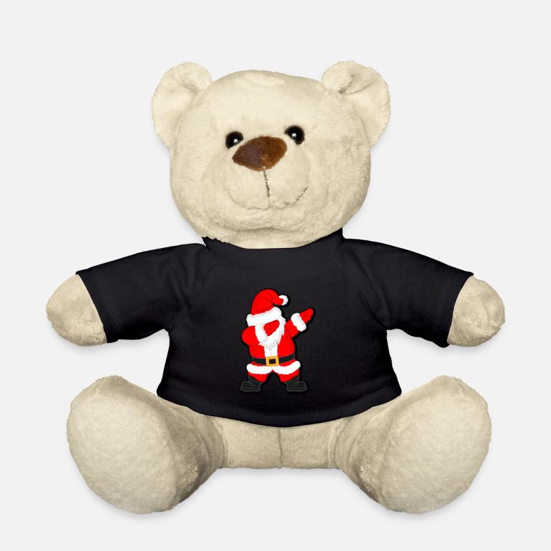 Weihnachten - Teddy - Schwarz