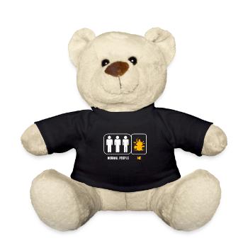 Drums - Teddy Bear - black - Front
