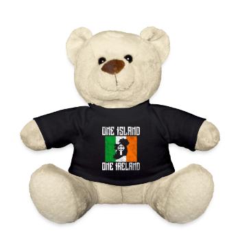 Ireland - Teddy Bear - black - Front