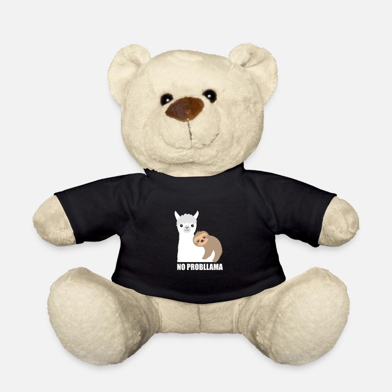 Faultier - Teddy - Schwarz