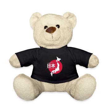 Japon - Nounours - noir - Devant