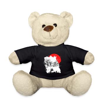 Japon - Nounours - noir - Devant