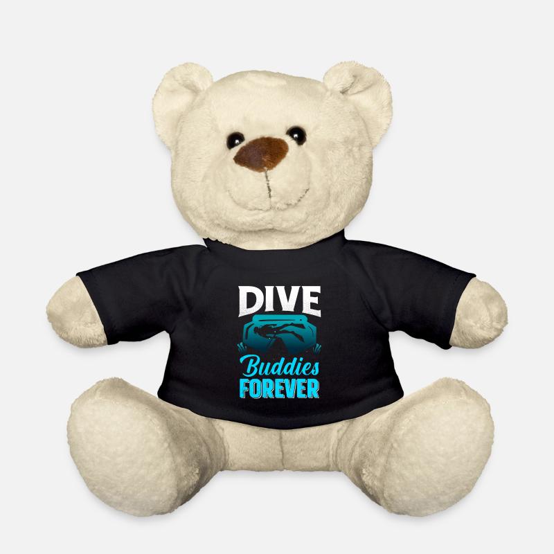 Tauchen Taucher Tauch Gerätetauchen Geschenk - Teddy - Schwarz