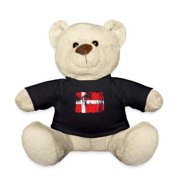 Denmark - Teddy Bear - black - Front