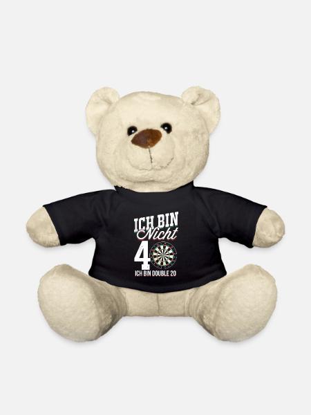 40. Geburtstag - Teddy - Schwarz