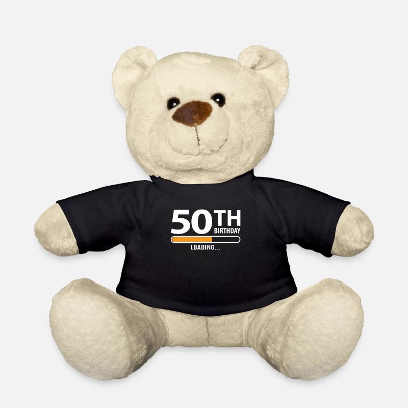 50e anniversaire - Nounours - noir