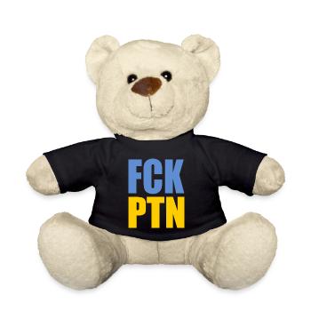Fck ptn - Nounours - noir - Devant