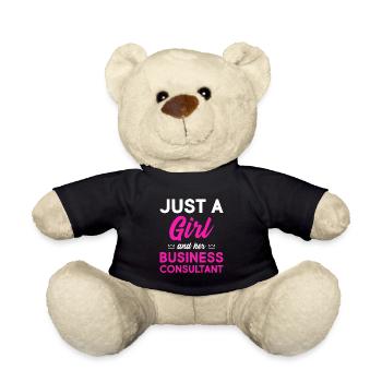 Just A Girl And Her Business Consultant - Teddy - Schwarz - Vorne