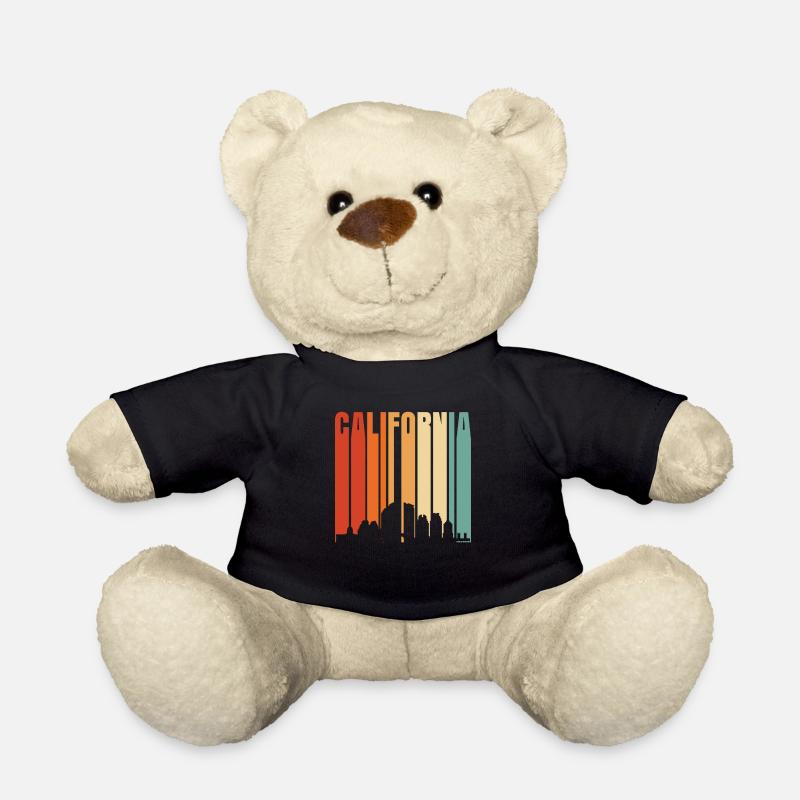 California - Teddy Bear - black