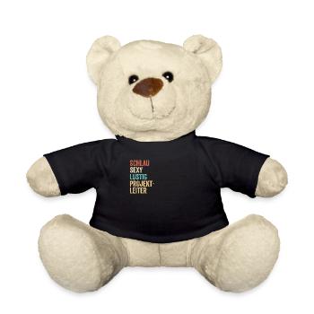 Schlau Sexy Lustig Projektleiter - Teddy - Schwarz - Vorne