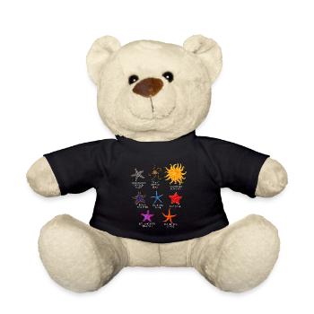 Seestern - Teddy - Schwarz - Vorne
